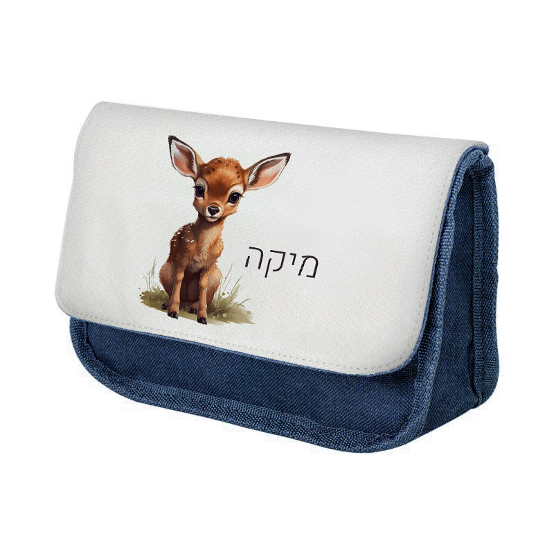 סט מוצרים עם שם הילד/ה בעיצוב במבי
