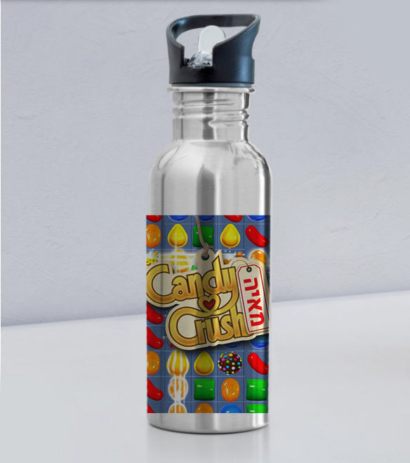 סט מוצרים עם שם הילד/ה בעיצוב קנדי קראש Candy Crush