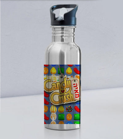 סט מוצרים עם שם הילד/ה בעיצוב קנדי קראש Candy Crush